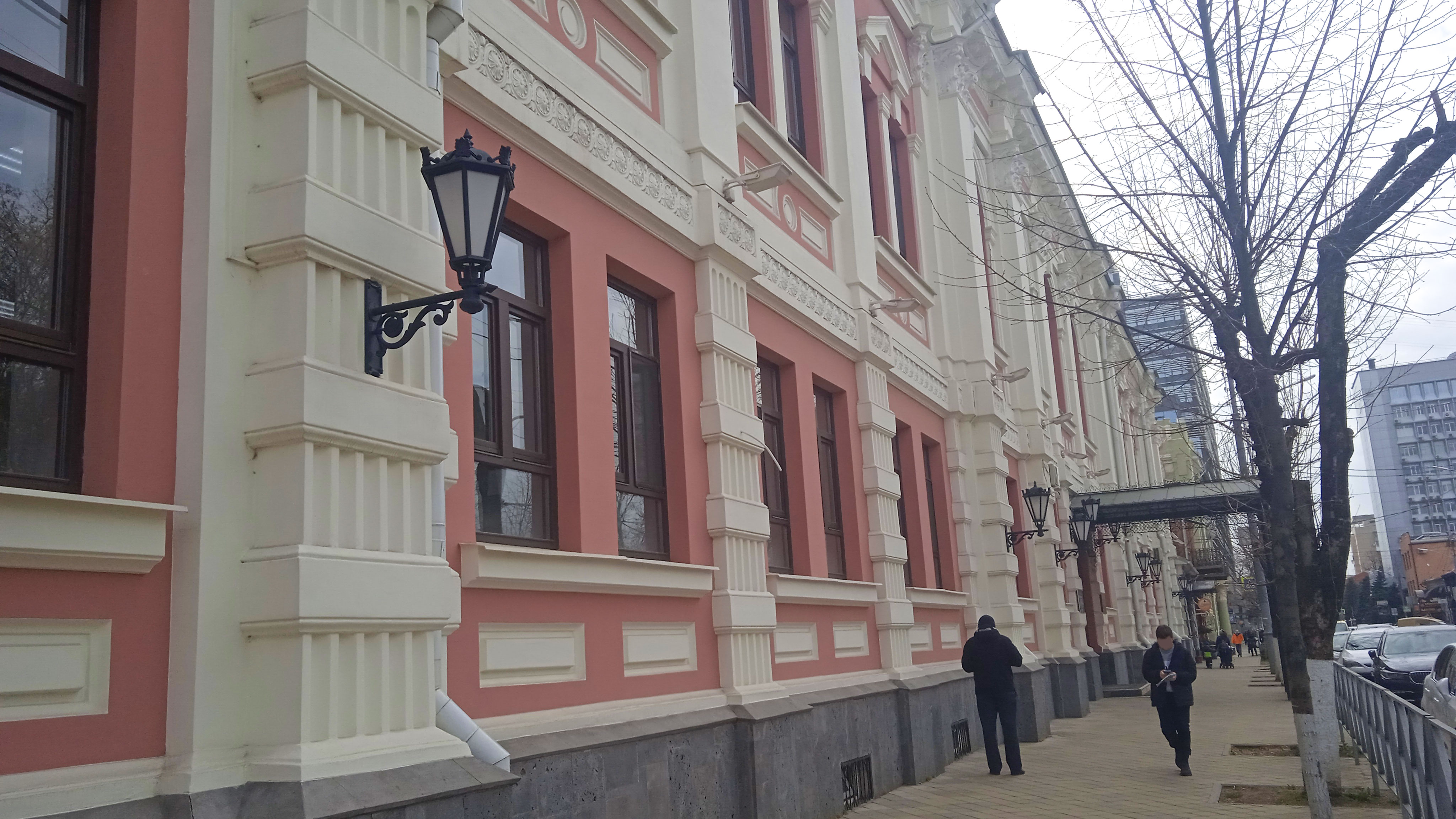 Обзор здания гимназии №36 г. Краснодар.